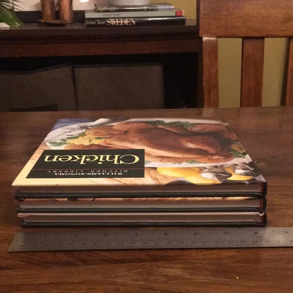 Williams Sonoma Kitchen Library Cookbook Trio Set of 3 - Beef Potatoes Fish